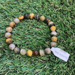 RARE Bumble Bee Jasper Crystal Gemstone Bracelets 8mm - Ai NeDefault Category