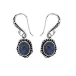 Dusky Orbs Silver Earring with Labradorite | Mystical Charms and Magical Radiance - Ai NeDefault Category