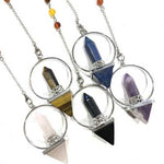 Assorted Crystal Pendulum with Double Points | Dowsing and Divination Tool - Ai NeDefault Category