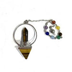 Assorted Crystal Pendulum with Double Points | Dowsing and Divination Tool - Ai NeDefault Category