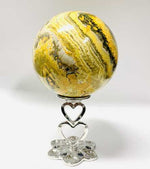 RARE Authentic High Quality Wasp / Bumble Bee Jasper Large Sphere - Ai NeDefault Category