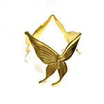 Butterfly Crystal Sphere Stand - Gilded Gold Finish | Infuse Spiritual Elegance - Ai NeDefault Category