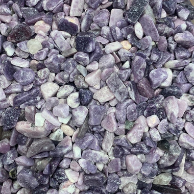 Natural Lepidolite Chips - Tumbled | Tranquility and Balance - Ai NeDefault Category