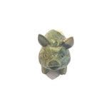 Hand Carved Hibiscus Wood - Standing Pig - Ai Ne