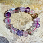 Melody Super 7 Crystals Bracelet - 14mm | Healing Energies and Spiritual Growth - Ai NeDefault Category