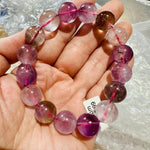 Melody Super 7 Crystals Bracelet - 14mm | Healing Energies and Spiritual Growth - Ai NeDefault Category