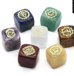 Assorted Crystal 7 Chakra Dice Cube | Harmonize Energies and Promote Balance - Ai NeDefault Category