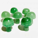 Genuine Carved Crystal Mushrooms 2cm Height - Choose Your Crystal |  Whimsical Energy and Healing Properties