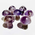 Genuine Carved Crystal Mushrooms 2cm Height - Choose Your Crystal |  Whimsical Energy and Healing Properties