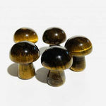 Genuine Carved Crystal Mushrooms 2cm Height - Choose Your Crystal |  Whimsical Energy and Healing Properties