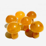 Genuine Carved Crystal Mushrooms 2cm Height - Choose Your Crystal |  Whimsical Energy and Healing Properties