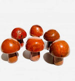 Genuine Carved Crystal Mushrooms 2cm Height - Choose Your Crystal |  Whimsical Energy and Healing Properties