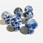 Genuine Carved Crystal Mushrooms 2cm Height - Choose Your Crystal |  Whimsical Energy and Healing Properties
