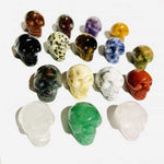 Genuine Carved Crystal Skull 2.5cm - Choose Your Crystal | Tap into the Mystical Realm