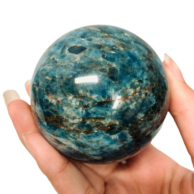 Apatite Crystal Sphere 7cm - Ai Ne