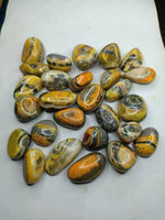 RARE Authentic High Quality Bumble Bee Jasper Tumbled Gemstones app. 2-3cm - 1pcs - Ai NeDefault Category