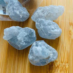 Genuine Angelite / Celestite Gemstone Crystal Rough 2pcs - Ai NeDefault Category