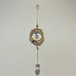 Circular Shape Crystal Chip Hanger Suncatcher - Ai Ne