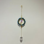 Circular Shape Crystal Chip Hanger Suncatcher - Ai Ne