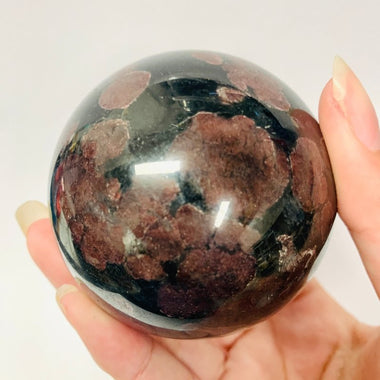 Garnet Crystal Sphere 5cm - Ai Ne