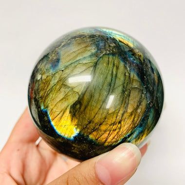 Labradorite Crystal Sphere 6.5cm - Ai Ne