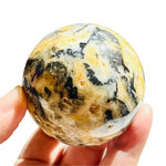RARE! Indonesian Zebra Druzy Crystalised Agate Sphere 5cm - Ai NeDefault Category