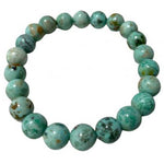 RARE! Peruvian Turquoise Gemstone Crystals Bracelets 8mm - Ai NeDefault Category