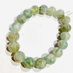 Snowflake Fluorite Crystal Gemstone Bracelet - 10mm | Clarity and Balance Bracelet - Ai NeDefault Category