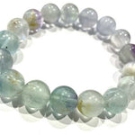 Snowflake Fluorite Crystal Gemstone Bracelet - 10mm | Clarity and Balance Bracelet - Ai NeDefault Category