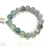 Snowflake Fluorite Crystal Gemstone Bracelet - 10mm | Clarity and Balance Bracelet - Ai NeDefault Category
