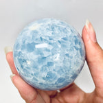 Stunning Celestite Sphere 6cm - Ai Ne