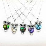Swarovski Crystal Necklace Owl 22mm - Ai NeDefault Category