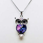 Swarovski Crystal Necklace Owl 22mm - Ai NeDefault Category