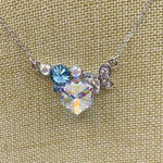 Swarovski Crystal Necklace Pendant Butterfly Cube - Ai NeDefault Category