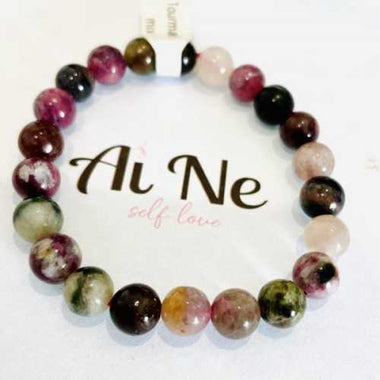 Tourmaline Grade "AAA" Gemstone Bracelet size 8mm - Ai NeJewellery