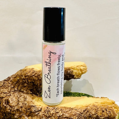 Zen Breathing Roll On 10ml Natural Pure Essential Oil - Ai Ne